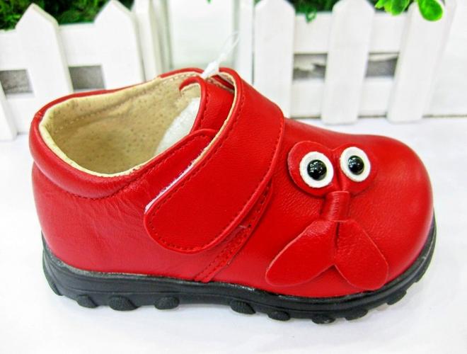 中国童鞋好货源 批发上海只象8939羊皮宝宝鞋21-25码图片_18